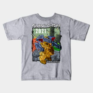 2021 CAV-CON WHITE Kids T-Shirt